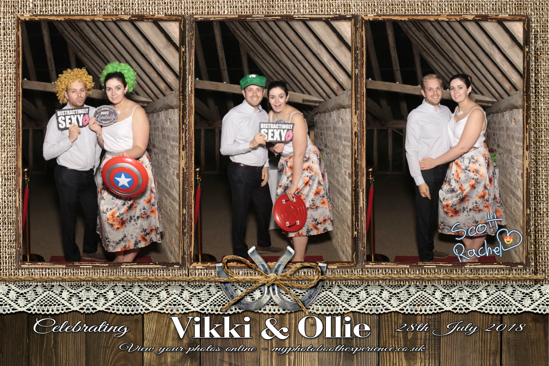 Vikki & Ollie's Wedding | View more photos from the event at gallery.myphotoboothexperience.co.uk/u/MyPhotoBoothExperienceLtd/Vikki-Ollies-Wedding
